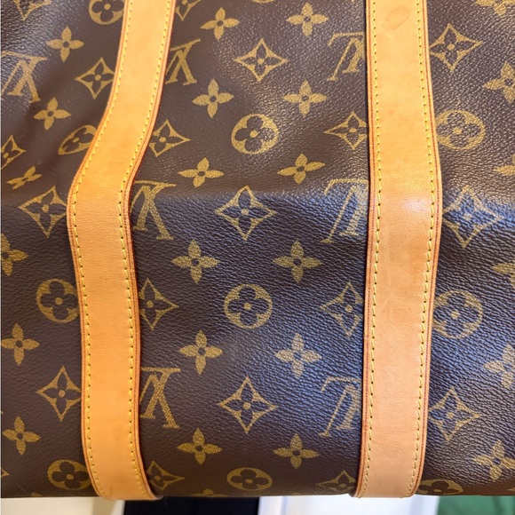 Final price - Louis Vuitton Keepall 45 Monogram Duffel Bag in Brown and Tan - Picture 13 of 15